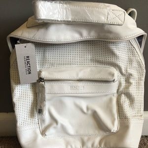 NWT Kenneth Cole Reaction White Backpack